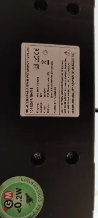 Somier eléctrico articulado