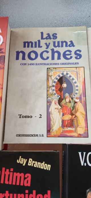 5 libros por 3 euros unidad.