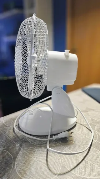 Ventilador Alpina blanco