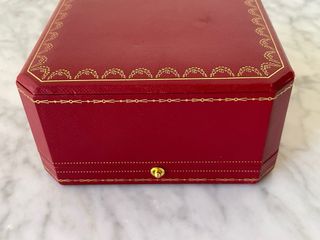 Estuche Cartier Rojo y Dorado