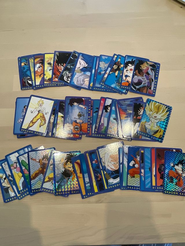 Cartas Dragon Ball Z Serie 1 AZUL