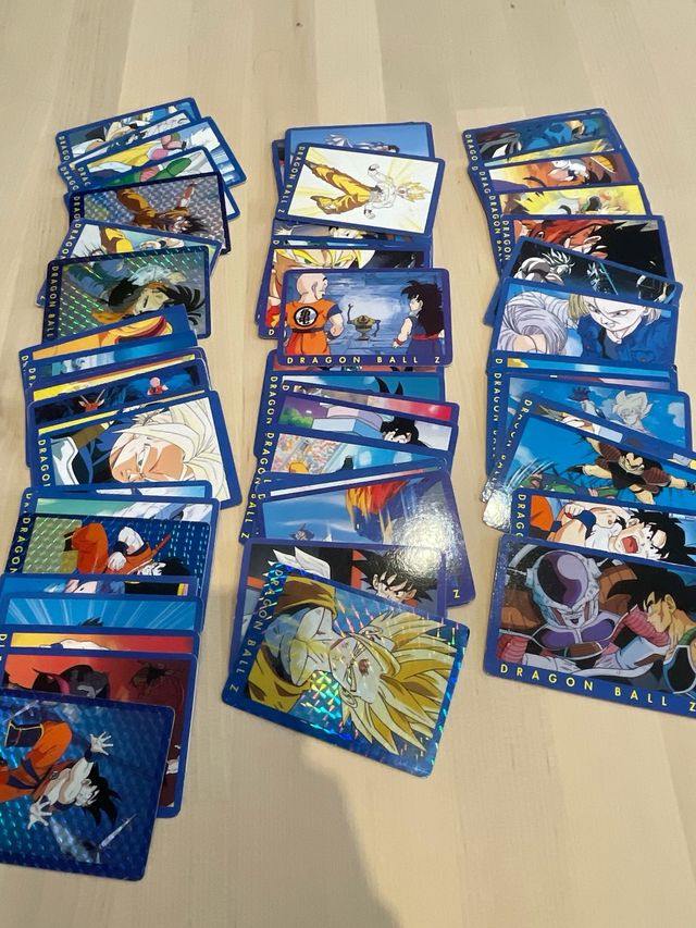 Cartas Dragon Ball Z Serie 1 AZUL