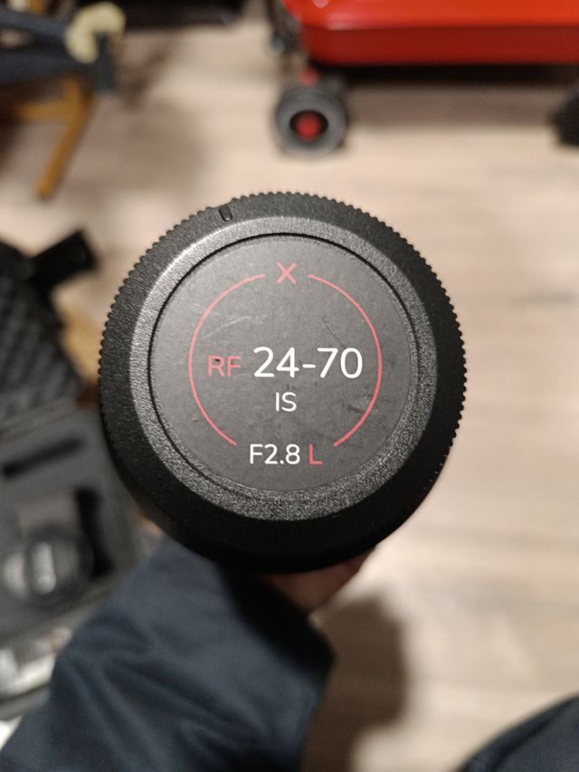 Objetivo Canon RF 24/70 is rf f2.8l