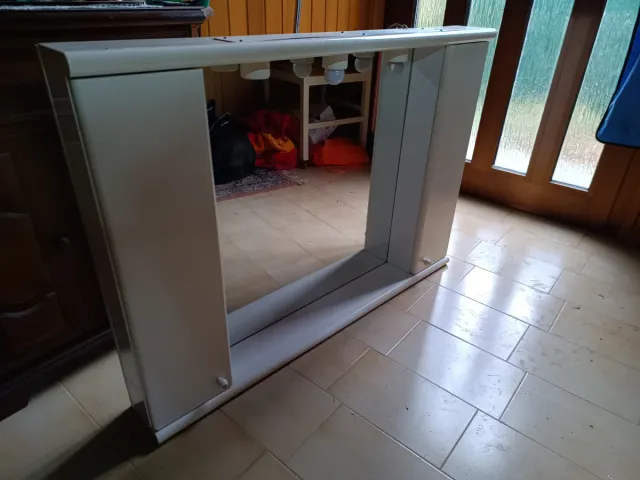 Specchio bagno bianco