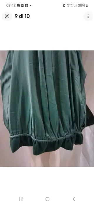 Cappotto Jil Sander Donna Verde Lana taglia 3xl