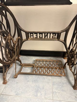 Máquinas de coser Singer antigua