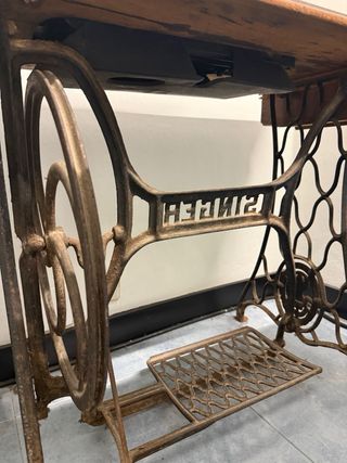 Máquinas de coser Singer antigua