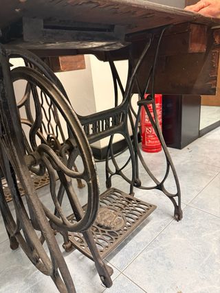 Máquinas de coser Singer antigua