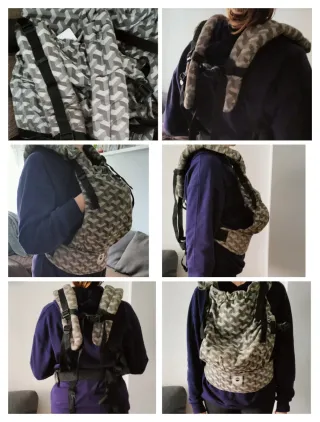 Mochila ergonómica porta bebés. Little frog.Pvp149