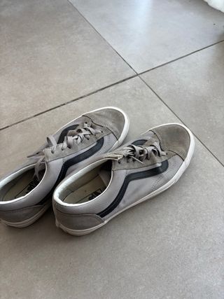 Zapatillas Vans Hombre Gris/Negro