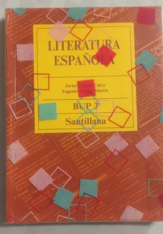 Lengua española y literatura, 3 bup