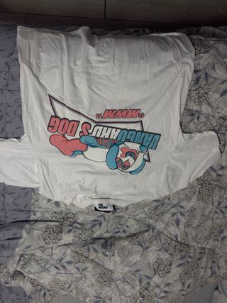 Camiseta Wave Movement Vanguard's Dog Blanca