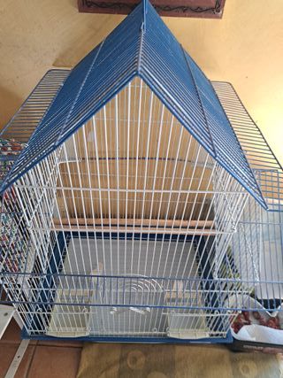 Jaula grande para pájaros