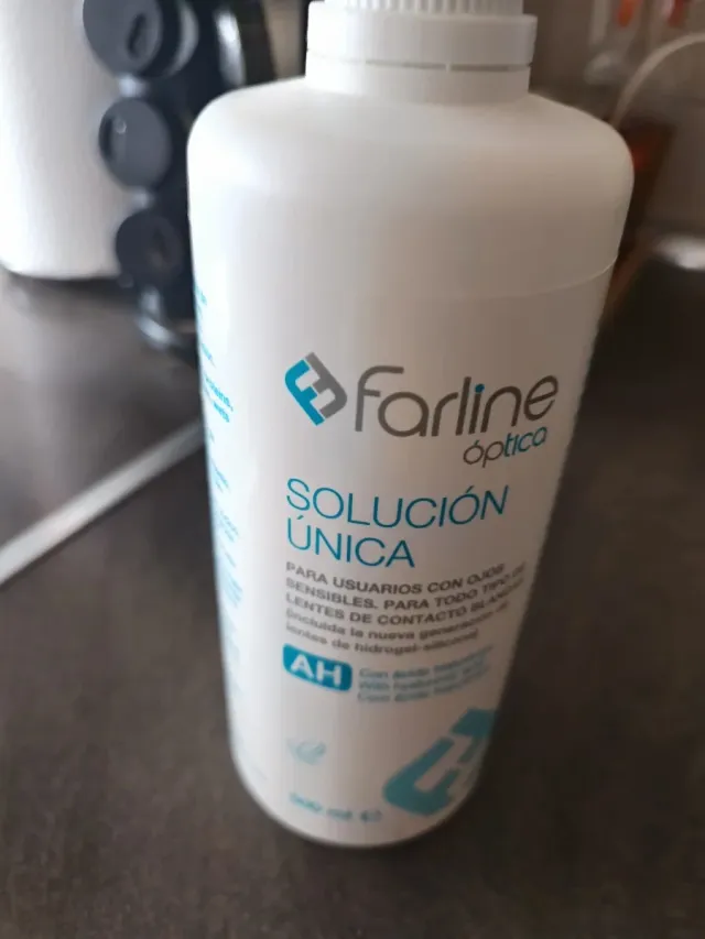 Solución Única Farline Óptica 500 ml
