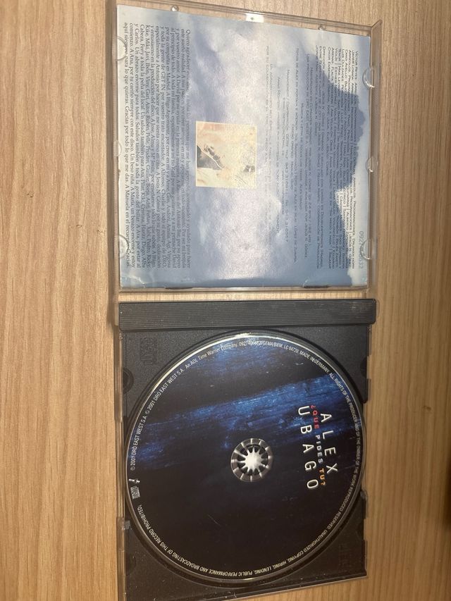 CD Alex Ubago ¿Qué Pides Tu? 
