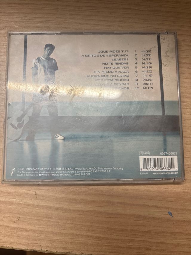 CD Alex Ubago ¿Qué Pides Tu? 
