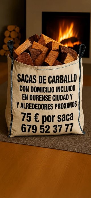Leña de Carballo Ourense