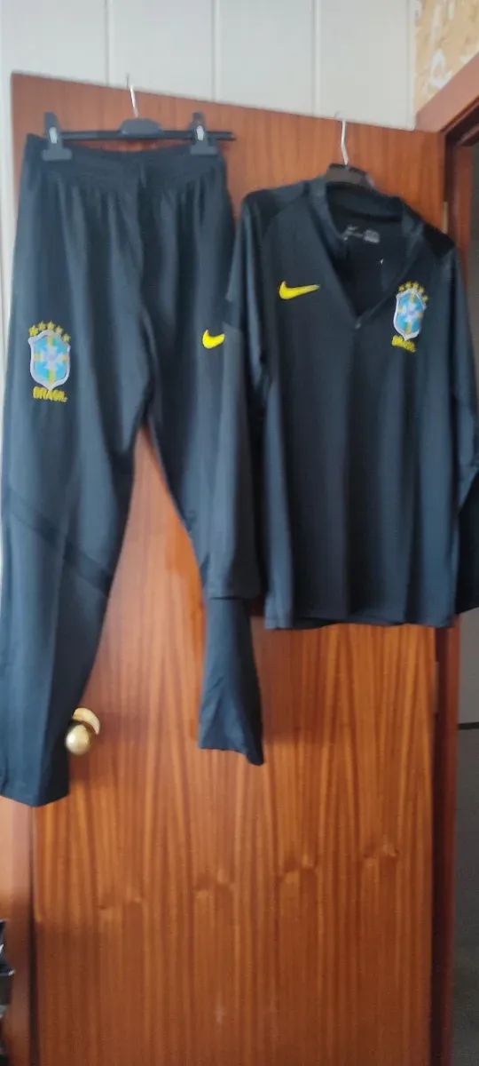 Chándal Nike Brasil Negro