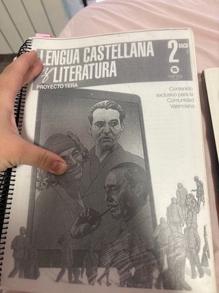 libros de texto de .Segundo bachillerato