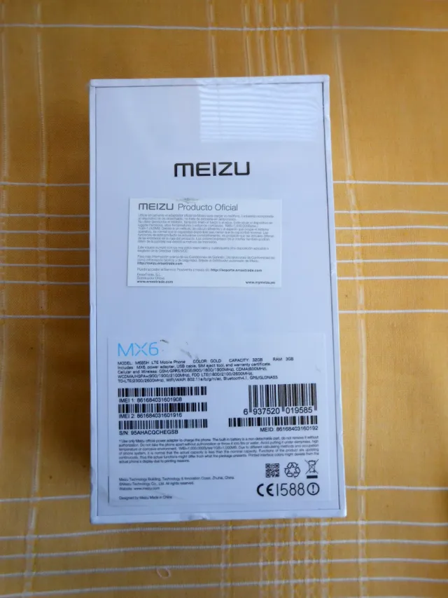 Meizu MX6 Gold 