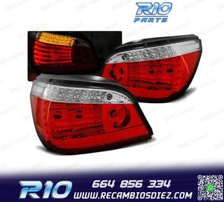 PILOTOS BMW E60 LCI 07-09 ROJOS CON INTERMITENTE LED DINAMIC