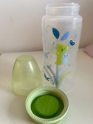 Biberón Nuk con dibujos de animales