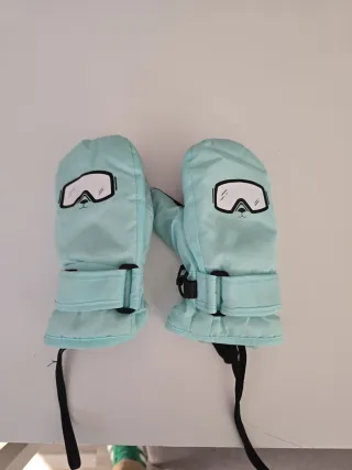Guantes de esquí para niño talla 2-4 años