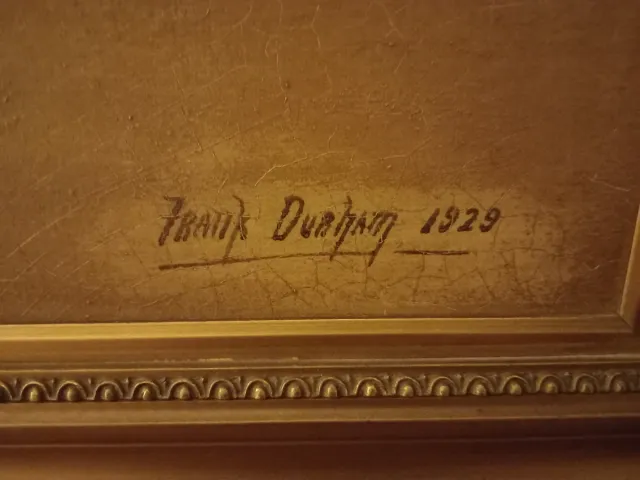 Cuadro de tigre enmarcado