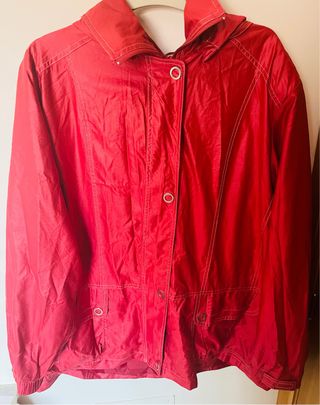 Chubasquero Rojo Talla XXXL