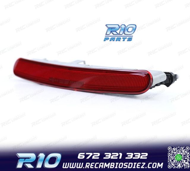 TERCERA LUZ FRENO VOLKSWAGEN VW NEW BEETLE 98-10 LED ROJO