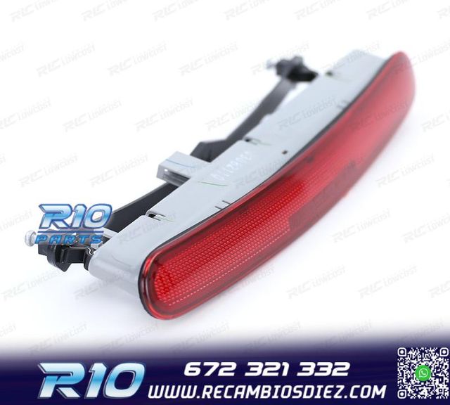 TERCERA LUZ FRENO VOLKSWAGEN VW NEW BEETLE 98-10 LED ROJO