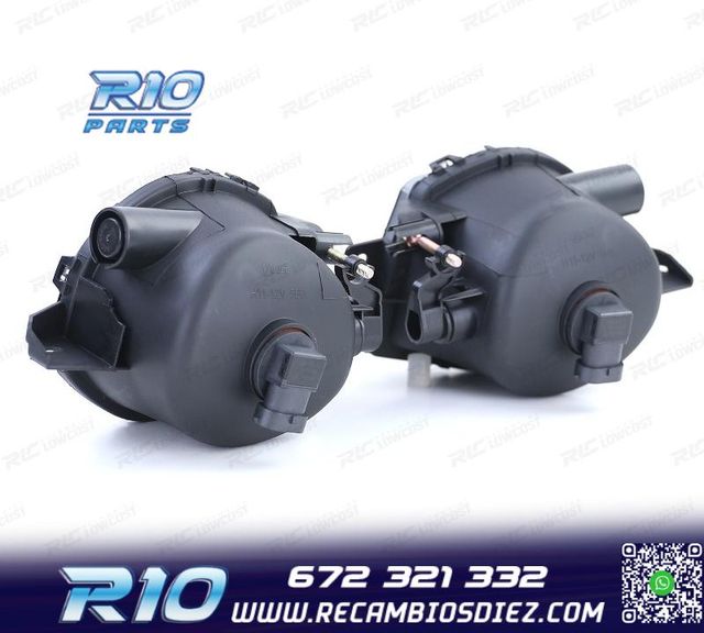 FAROS ANTINIEBLAS BMW E90 E91 05-08 NEGRO AHUMADO