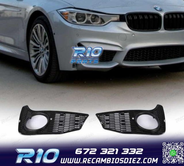 REJILLAS NIEBLAS BMW F30 F31 11-15 PARAGOLPES M4
