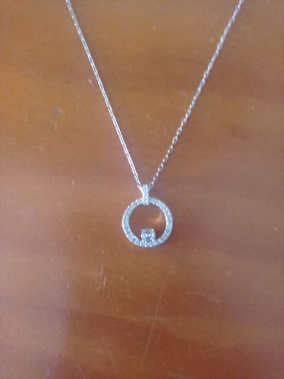 Colgante Swarovski Círculo Brillante
