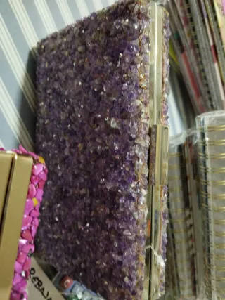 Cartera de fiesta pedrería multicolor