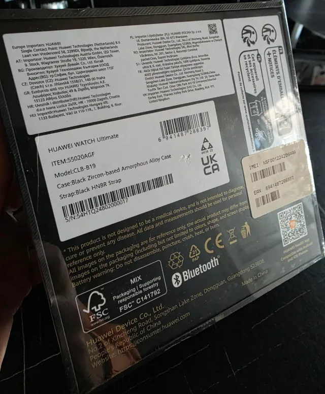 Huawei Watch Ultimate Negro 48mm PRECINTADO