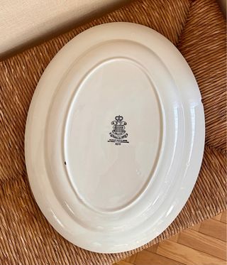 Bandeja Porcelana Vargas Segovia Verde