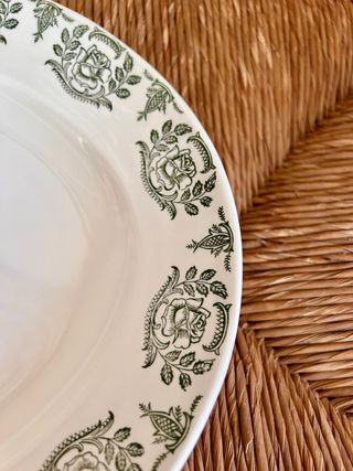 Bandeja Porcelana Vargas Segovia Verde