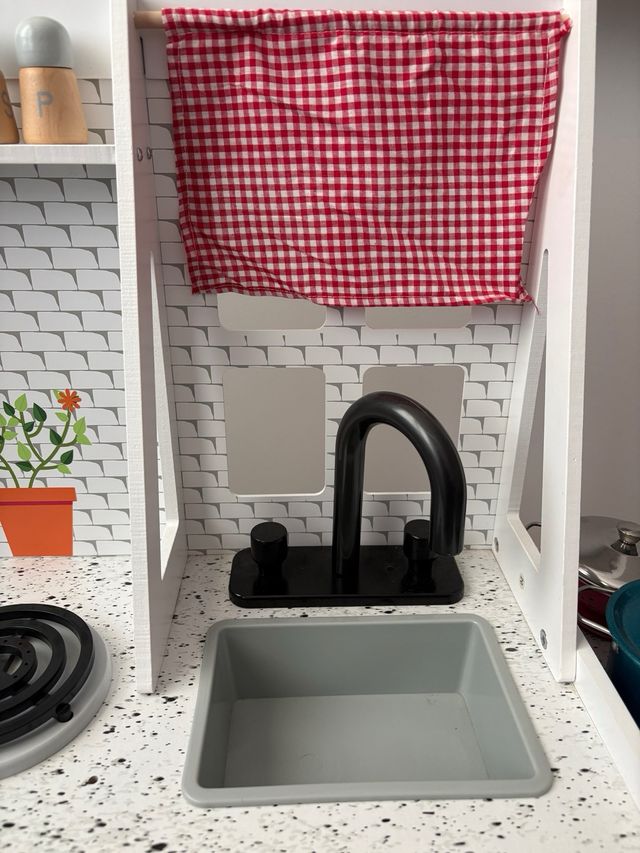 Cocina de madera infantil Juguettos