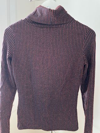 Jersey Monki cuello vuelto rayas