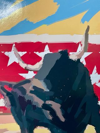 LITOGRAFÍA “ EL TORO DE MADRID “.