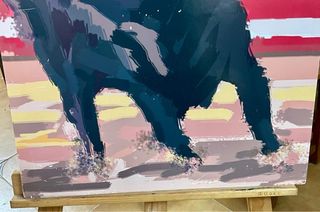 LITOGRAFÍA “ EL TORO DE MADRID “.