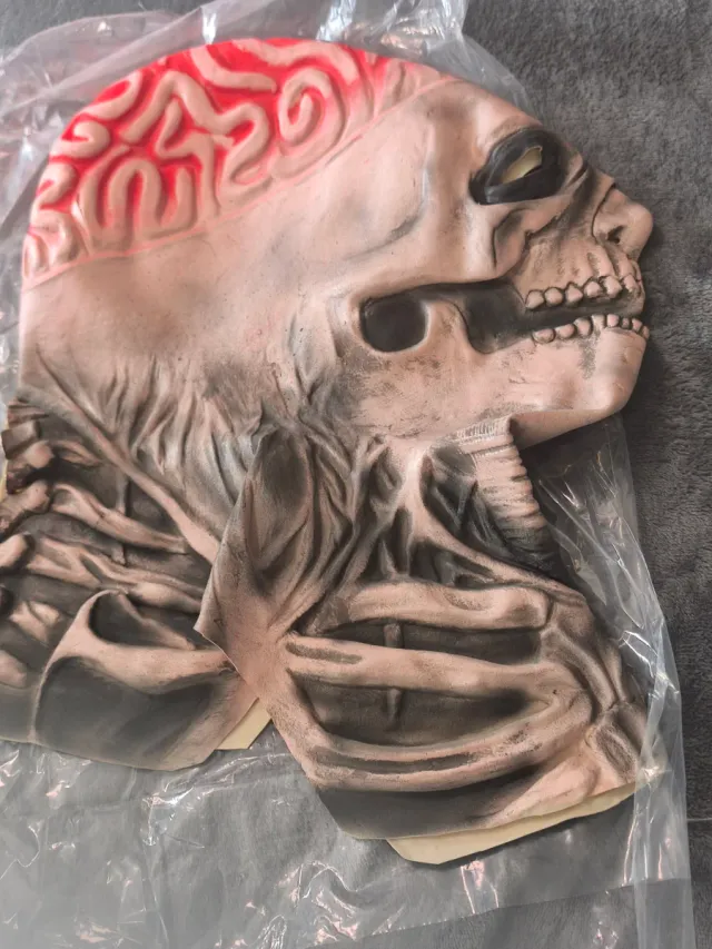 Máscara Cerebro Calavera