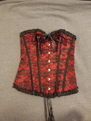 Corsé Rojo SIN ESTRENAR. Sin marca