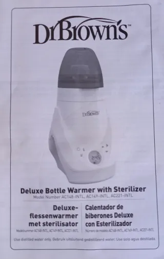 CALENTADOR ESTERILIZADOR Dr. Brown's