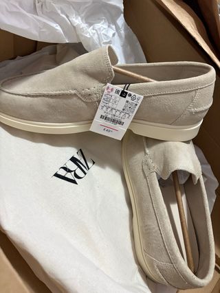 Zapatos Zara Hombre Beige Talla 43