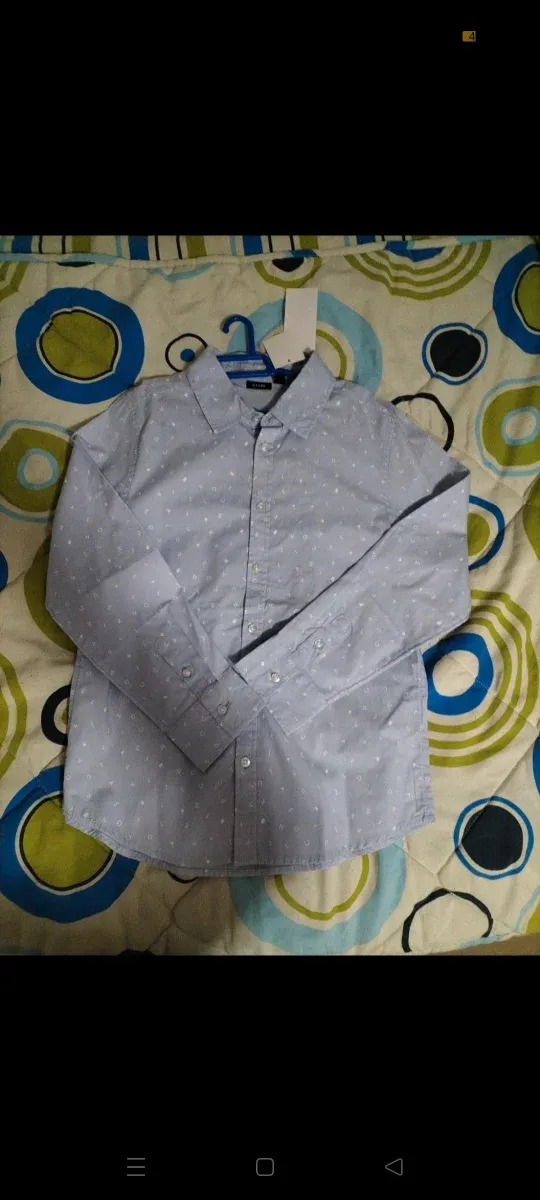 Camisa niño Kiabi manga larga