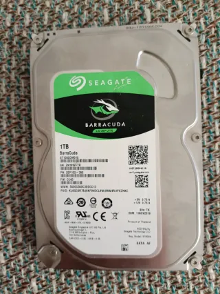 Disco duro Seagate Barracuda 1 Tb HDD 1Tb SATA 