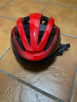 Casco Ciclismo Carretera y Montaña Rojo
