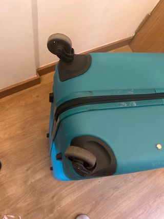 Maleta Paco Martínez azul con garantía